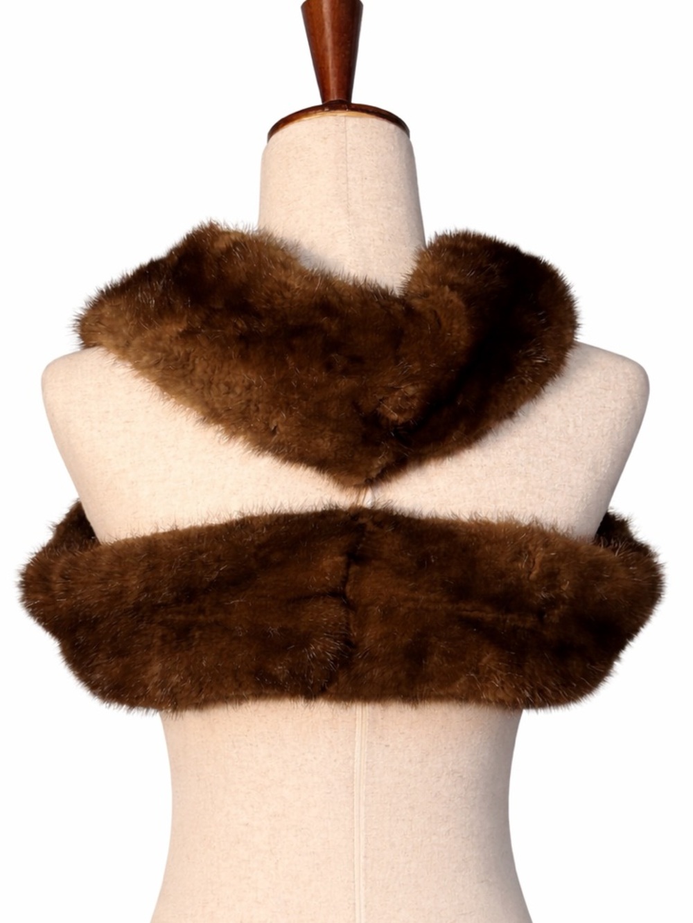 Vintage mink stole fur, shrug. Very good condition. Glamorous. - Picture 2 of 5